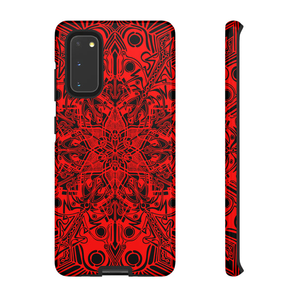 Red Mandala Tough Cases