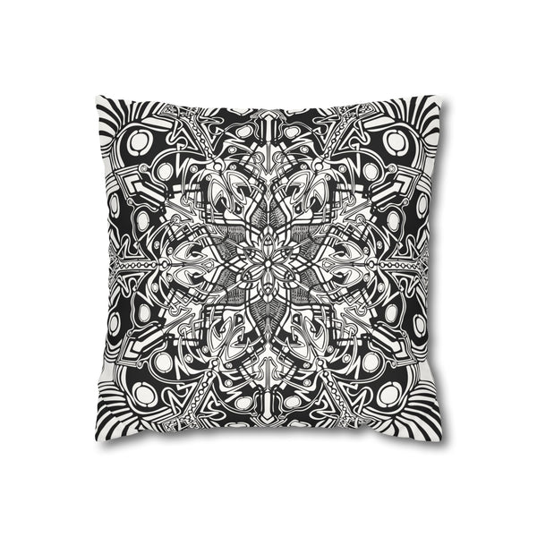 Faux Suede Square Pillowcase