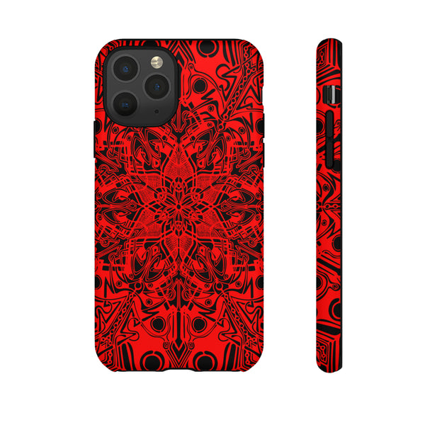 Red Mandala Tough Cases