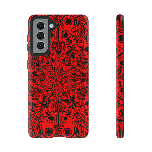 Red Mandala Tough Cases