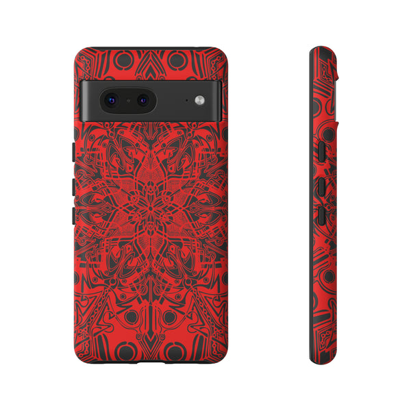 Red Mandala Tough Cases