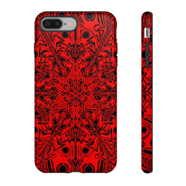 Red Mandala Tough Cases