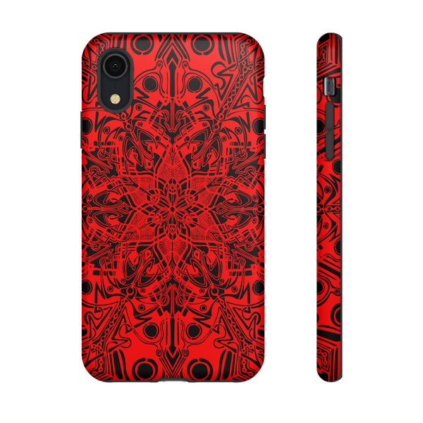 Red Mandala Tough Cases