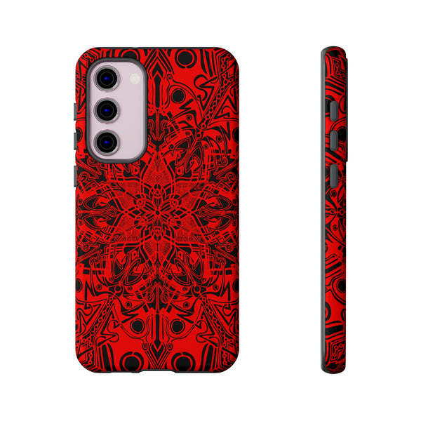 Red Mandala Tough Cases