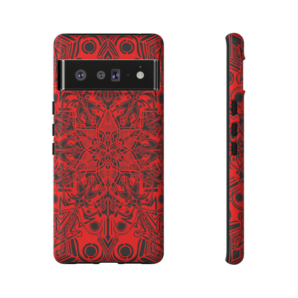 Red Mandala Tough Cases