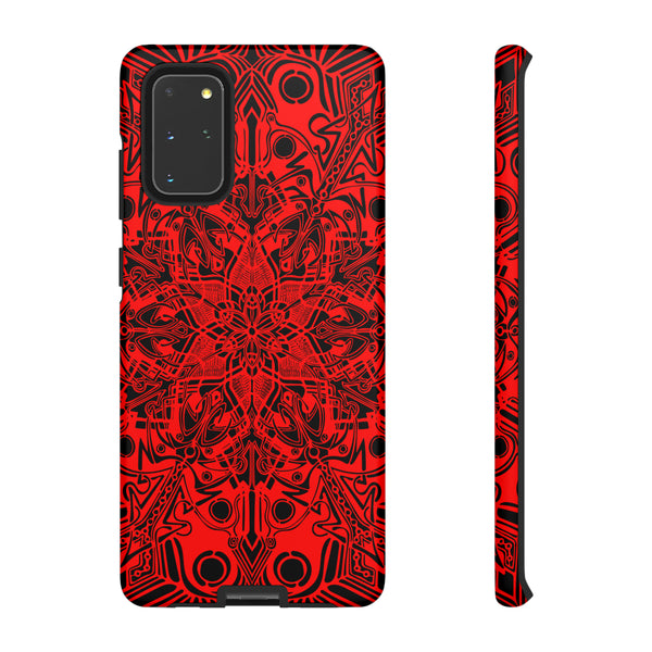 Red Mandala Tough Cases