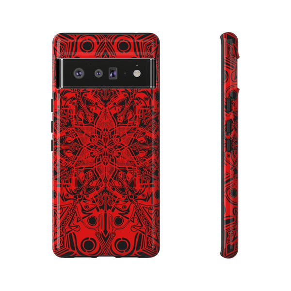 Red Mandala Tough Cases