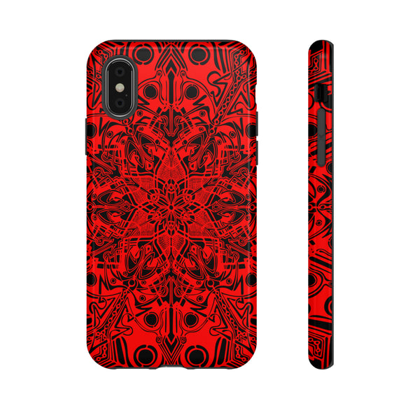 Red Mandala Tough Cases