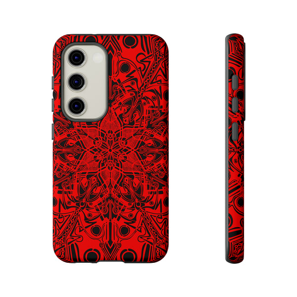 Red Mandala Tough Cases