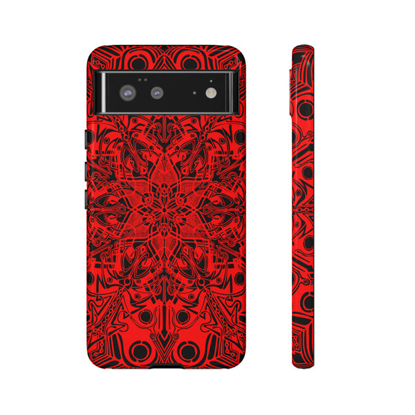 Red Mandala Tough Cases