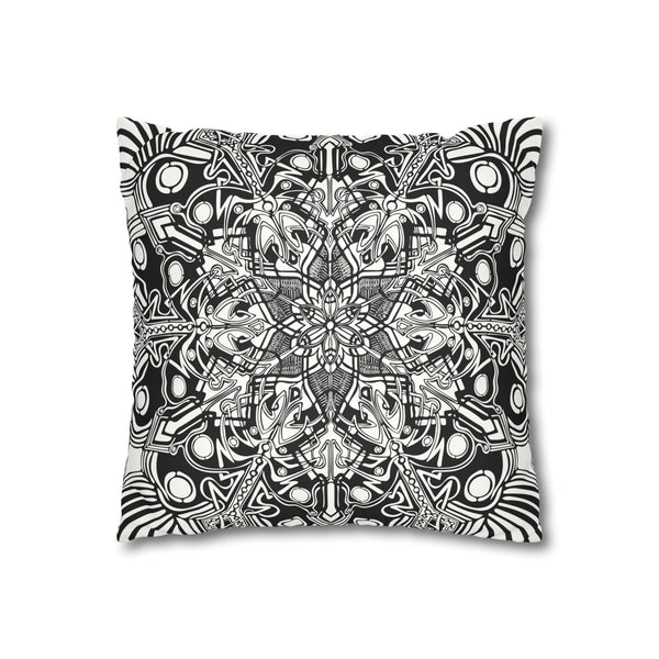 Faux Suede Square Pillowcase