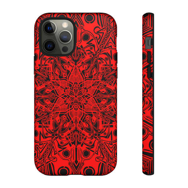 Red Mandala Tough Cases