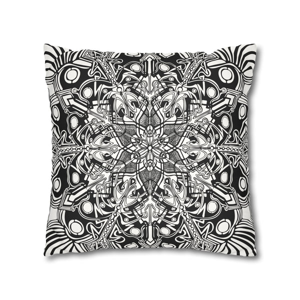 Faux Suede Square Pillowcase
