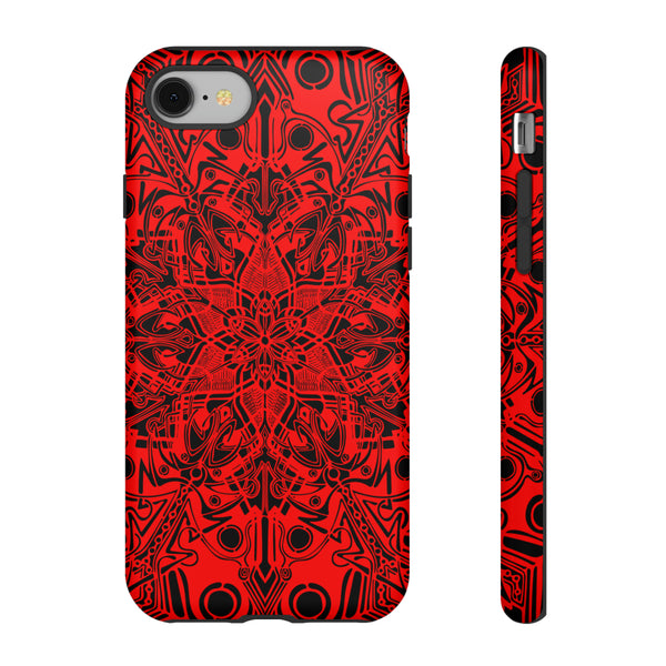Red Mandala Tough Cases
