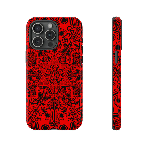 Red Mandala Tough Cases