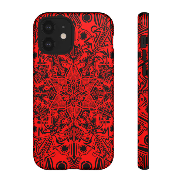 Red Mandala Tough Cases
