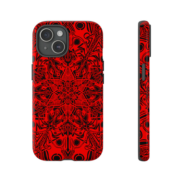 Red Mandala Tough Cases