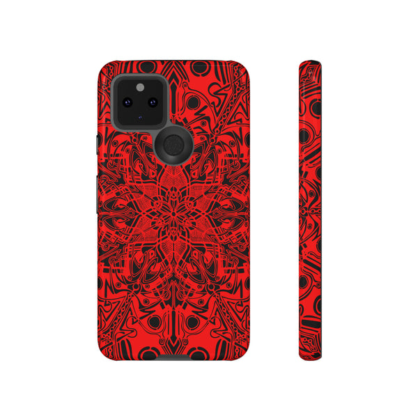 Red Mandala Tough Cases