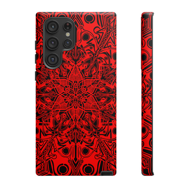 Red Mandala Tough Cases