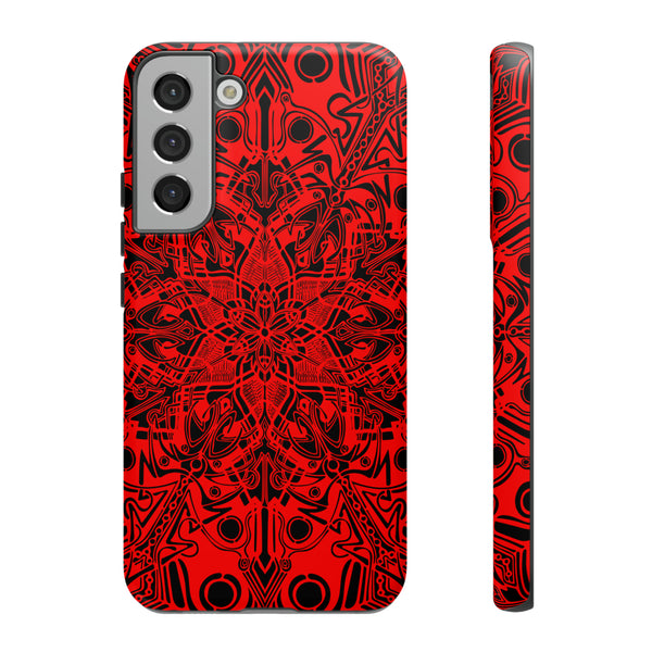 Red Mandala Tough Cases