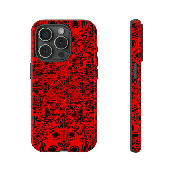 Red Mandala Tough Cases