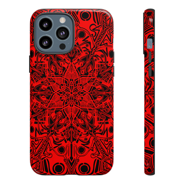Red Mandala Tough Cases
