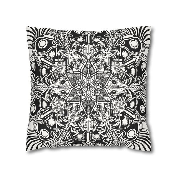 Faux Suede Square Pillowcase