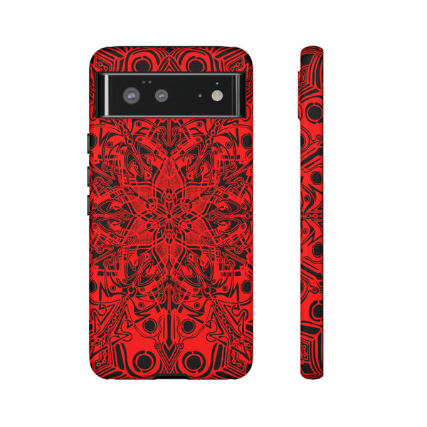 Red Mandala Tough Cases