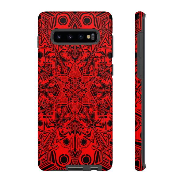 Red Mandala Tough Cases