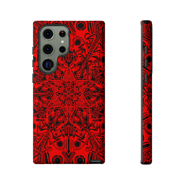 Red Mandala Tough Cases