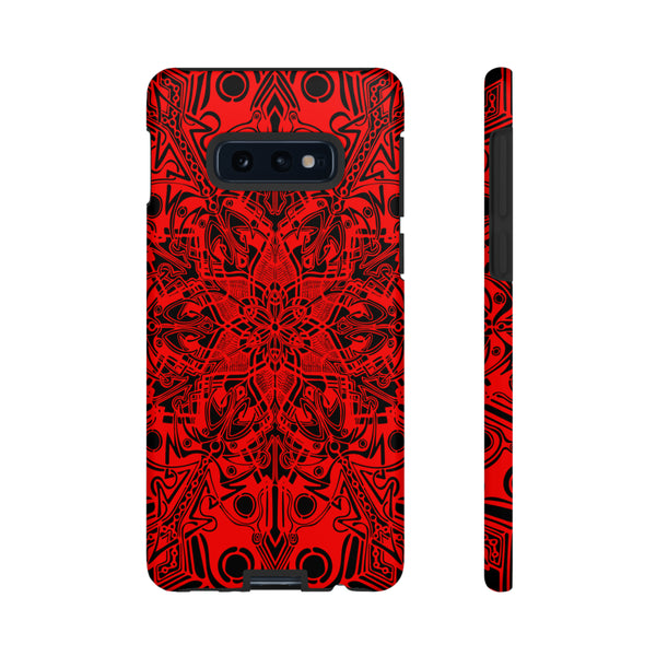 Red Mandala Tough Cases