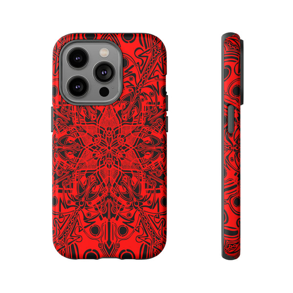Red Mandala Tough Cases