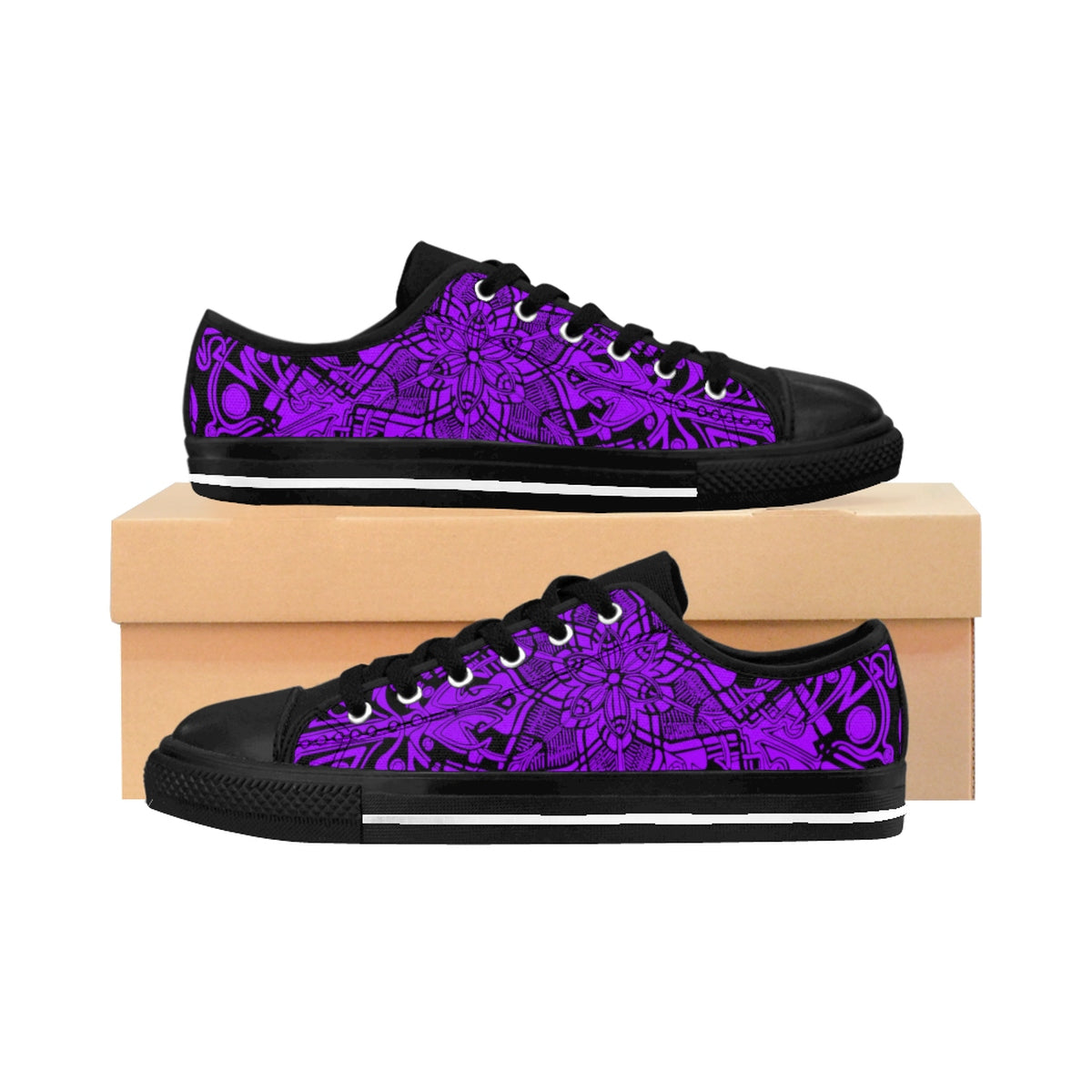 Purple & Black Men's Sneakers - Sand Vandal