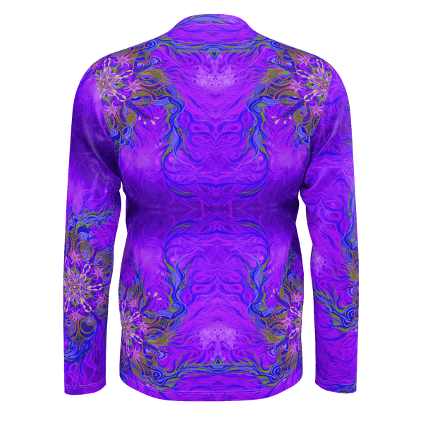 Ultra Violet Firestorm - Pima Cotton Long sleeve-Mens - Sand Vandal