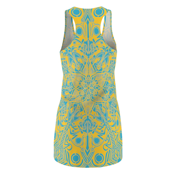 Women's Cut & Sew Racerback Dress - Sand Vandal