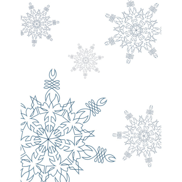 Snowflake - Microfiber Duvet Cover - Sand Vandal