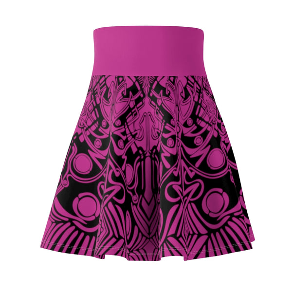 Women's Skater Skirt Hot Pink - Sand Vandal