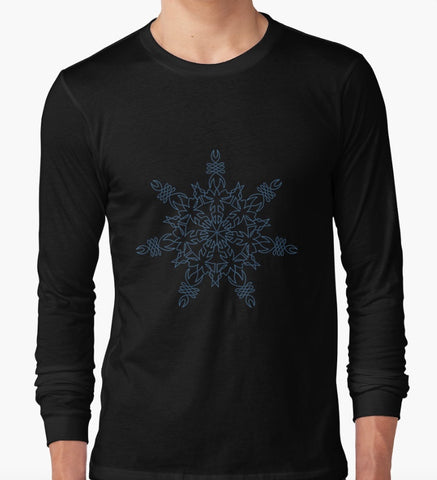 Long sleeve Snowflake Design - Sand Vandal