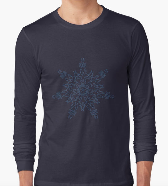 Long sleeve Snowflake Design - Sand Vandal