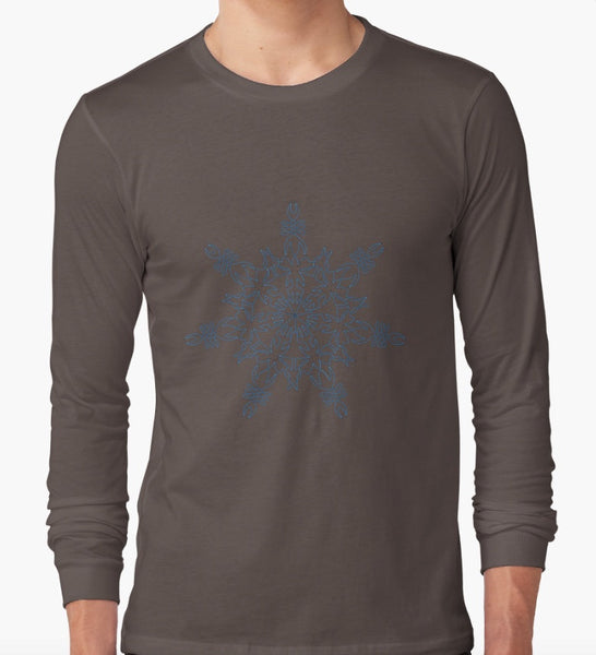 Long sleeve Snowflake Design - Sand Vandal