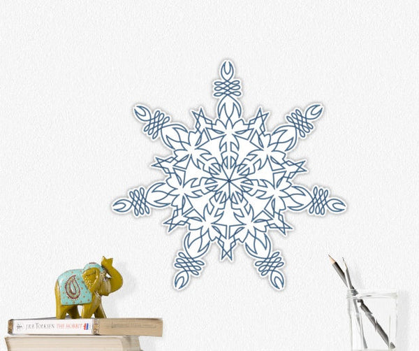 Snowflake Sticker - Sand Vandal