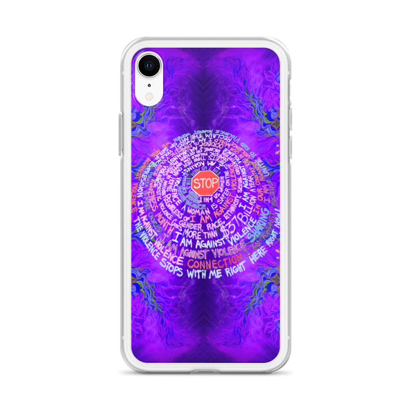 Violence Stops With Me - Iphone Case - Sand Vandal