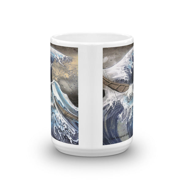 Blue Wave Mug - Sand Vandal