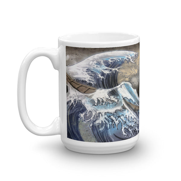 Blue Wave Mug - Sand Vandal