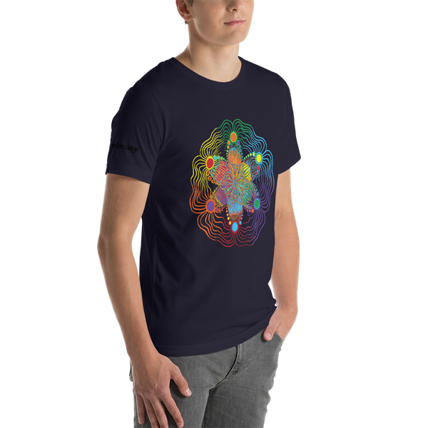 Rainbow Design Short-Sleeve Unisex T-Shirt - Sand Vandal