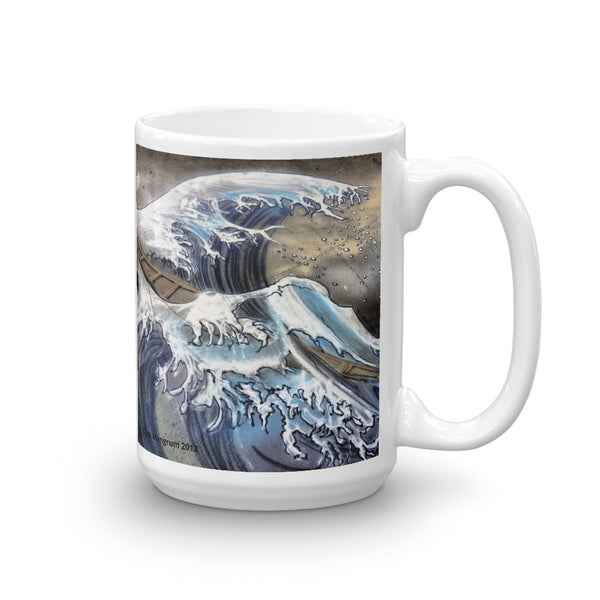 Blue Wave Mug - Sand Vandal