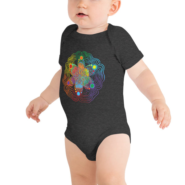 Rainbow - Baby Cotton One Piece - Sand Vandal