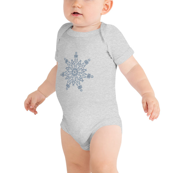 Baby Onesie Snowflake - Sand Vandal