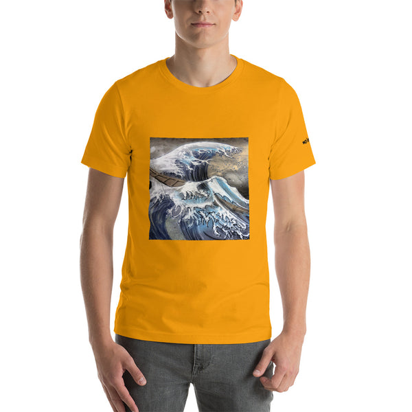Blue Wave Short-Sleeve Unisex T-Shirt - Sand Vandal