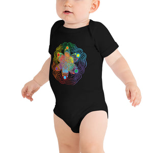 Rainbow - Baby Cotton One Piece - Sand Vandal